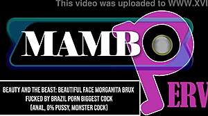 Morganita Brux Fucked Hard by Monster Cock in Anal and ATM Action