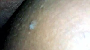 me and my wife having sloppy anal sex bent over