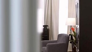 gorgeous nubile kerry cherry takes on double penetration with spanking and close-up cumshot in amateur group.