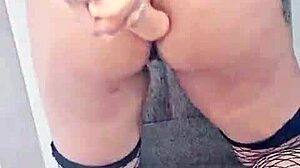 Que rico es montarme en mi dildo hasta tener un orgasmo fuerte amateurs cowgirl mexican latina homemade mature flashing sexy