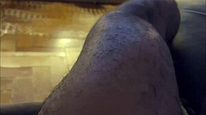 Big cock on brazilian feet feels amazing