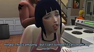 Hinata from hentai took it missionary style in anal with Raikage.