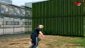 Act E A Mira Gozada Botando Os Players Do Academy Para Fazer Sexo Oral De Quatro Pernas!