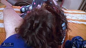 Ay Hermanastra Ya Te Dije Que No Te Metas a Mi Cuarto Por Las Noches Nos Pueden Descubrir Se La Meto Tan Duro a Mi Hermanastra Que La Hago Gemir de Placer y Me Vengo en Sus Tetas