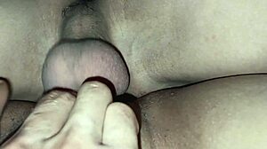 Intense Emotions as Strangers Creampie My Wife's Vagina on the Street