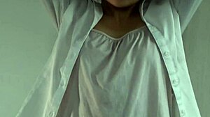 He shoved his balls deep in the wife's ass