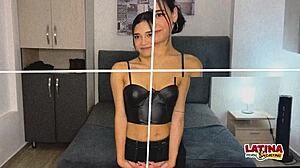 18 Year Old Latina Teen First Porn Casting