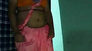 The indian shemale dances hot mujra in saree