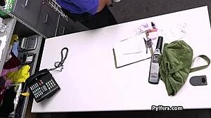 Teen Asian Pilfer Gets Fucked On The Office Desk