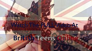 two british teen 18+s go down on each other