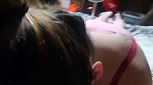 Ivy19921 Getting Her Pussy Slammed And Then A Load Blown On Her