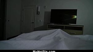 Stepsis Rides Hard In Cowgirl For Taboo Cumshot