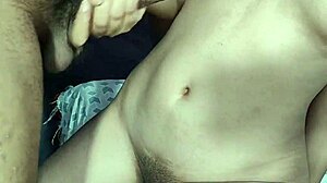 Hey, this tall student got blindfolded and fucked in class with dirty talk