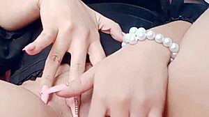 I record my squirting orgasm for my husband, you have to see it