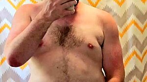 gay dude cums hard on big cock 😏