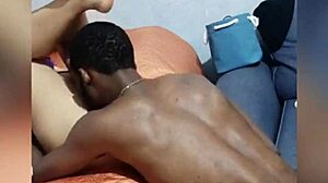 She rides that big black cock in cowgirl before doggystyle pounding and missionary finish