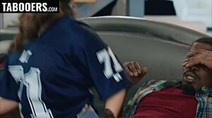 stepdaughter questions football contact sport