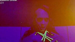 This sensual seduction features a slut with fake tits teasing!