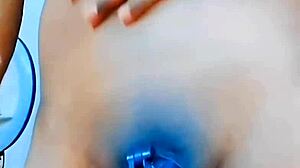 Couple explores anal creampie and masturbation for first time