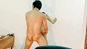 step sister and brother share bed for hard rough fuck