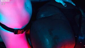 femdom tale of feet worship with deepthroat gagging