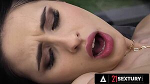 Petite 18+ Alyssa Bounty Makes Cock Cum On Feet