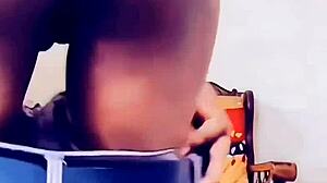 Couple explores anal creampie and masturbation for first time