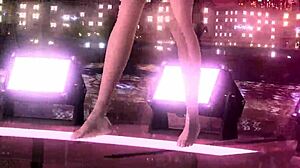 meiko in full nude cat costume showing big tits and ass