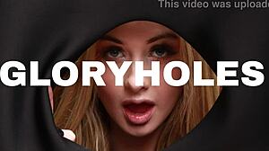 this british redhead submissive petite first-timer in lingerie and panties slutily fucks her tight cunt solo with a dildo