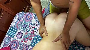 Follow my stepsister's big ass with monster cock