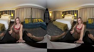 feeling the thrill of big black cock in vr with petite rory knox