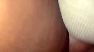 ebony teen gets creampie from big black cock