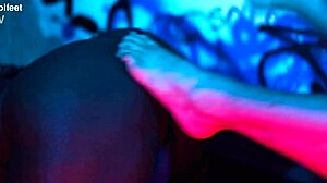 femdom tale of feet worship with deepthroat gagging