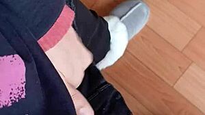 My lesbian colleague and I riskily masturbate in the office