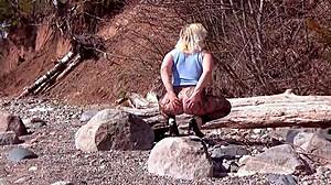 Fishnet Pantyhose Highlight Big Ass