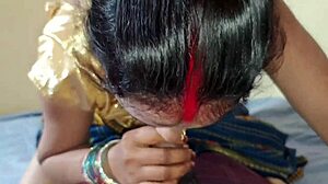 Love marriage wife tight pussy fucked by step brother in bedroom