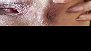 Rica masturbates for my boyfriend with dildo.