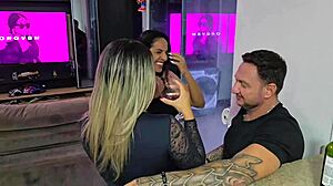 my wife brought a hot friend for birthday fun