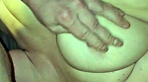 Look at those thick nipples playing with her pussy! Is she going to cum hard?