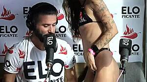 alessa kitty in the casting interview before the hot room