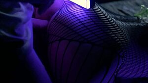 catwoman's depraved night with latex blowjob and cum on tits