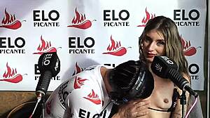 alessa kitty in the casting interview before the hot room