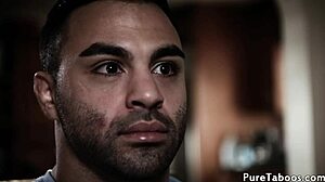 beautiful glam teen in fantasy group scene with milf and babe riding cowgirl