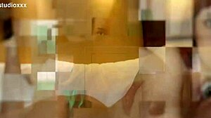 Teen gets railed behind her twin's back