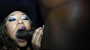 why bend over this ebony whore on the street?