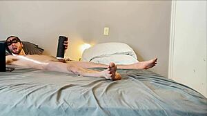 Masturbation With Stroking Sucking Vibrating Toy And Big Cock Sex