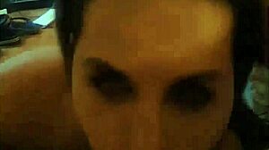 i'm kandy kane, sexy bbw wife deepthroatin in homemade blowjob with big tits