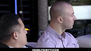 Hot Blonde Teen Stepsister Comforts Big Cock Stepbrother After Breakup