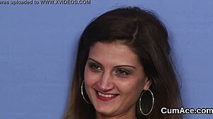 Horny Honey Gets Sperm Shot On Her Face Gulping All The Charge