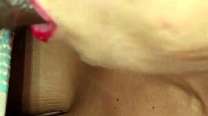 I love when my bbw milf boss takes my big black cock in interracial pov action.